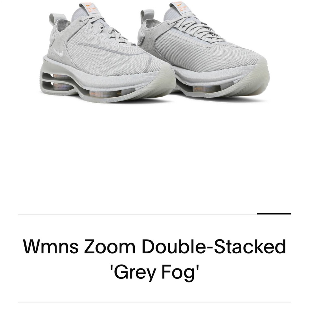 Nike Zoom Double Stacked ‘Grey Fog’